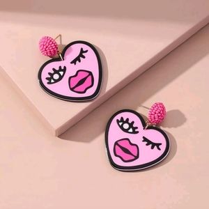 🍉5 for $25* Heart Earrings